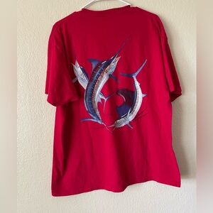 Guy Harvey Vintage Spearfish Graphic Nature T-shirt